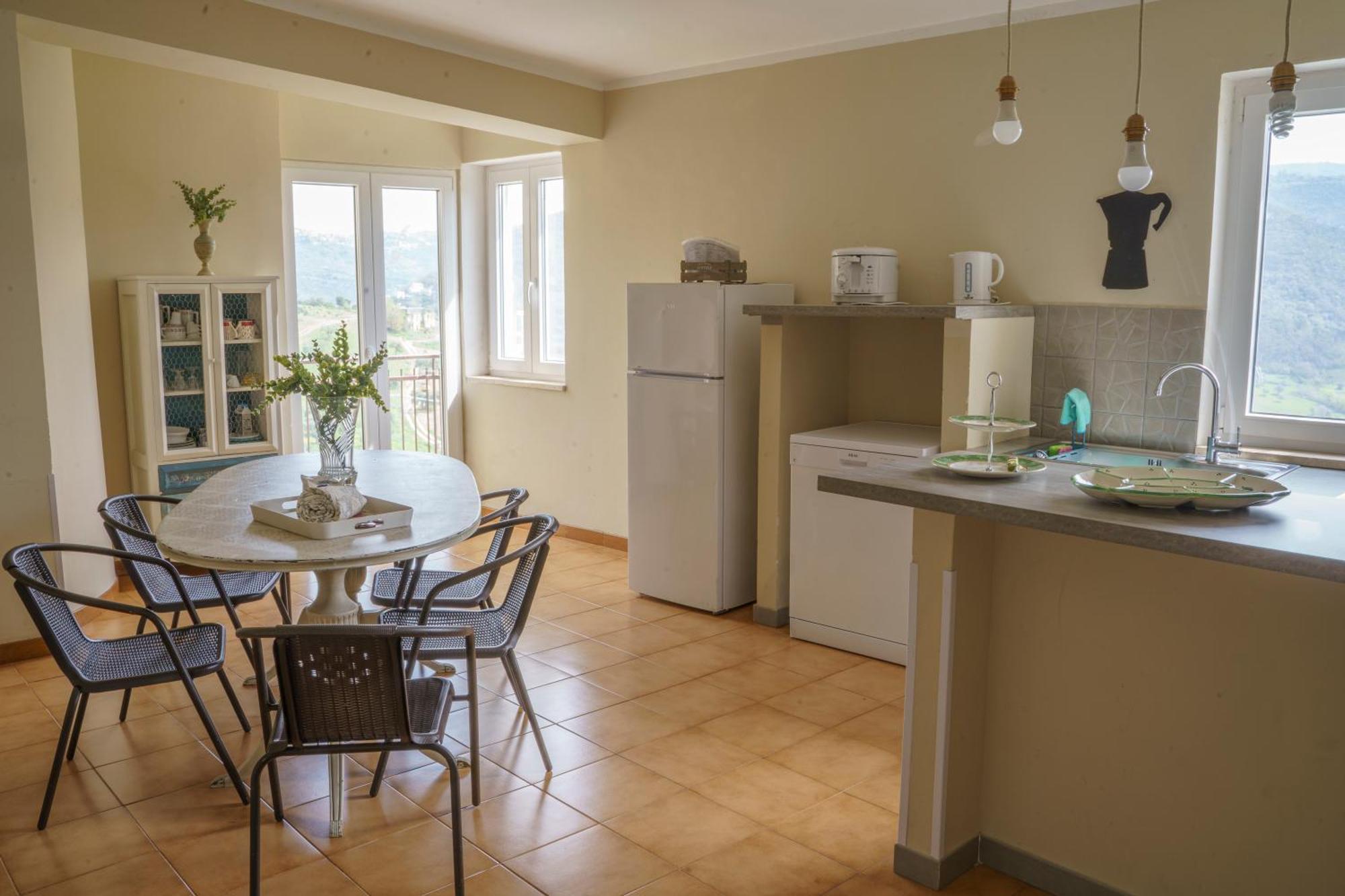 Il Panorama Housing Cilento Aparthotel Санта Мария ди Кастелабате Екстериор снимка